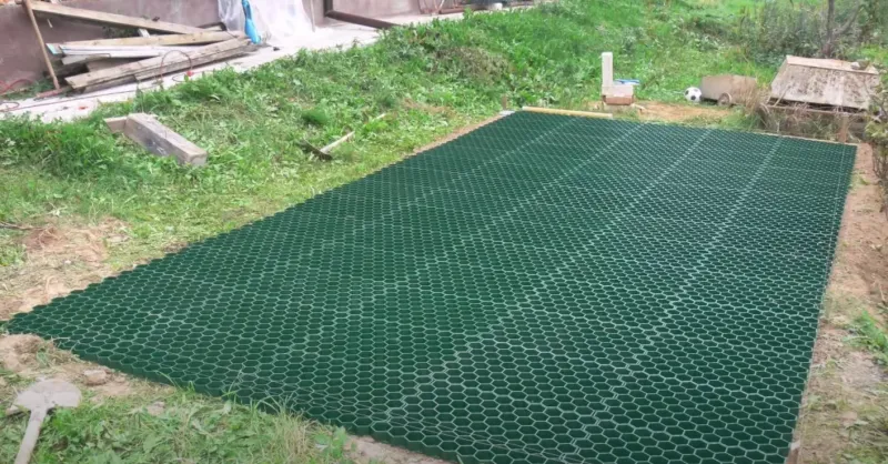 Монтаж экопарковки